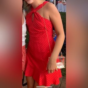 Red adelyn Rae dress